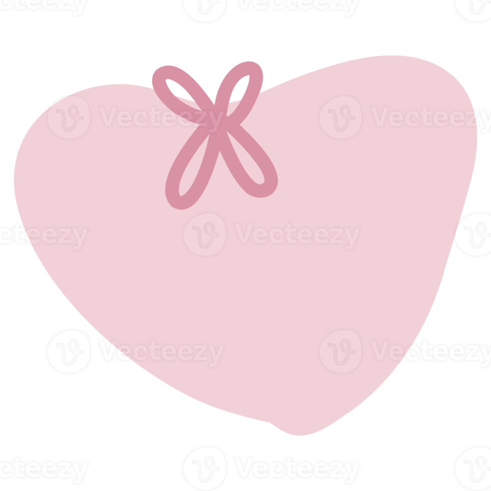 Pink shape decorative illustration png