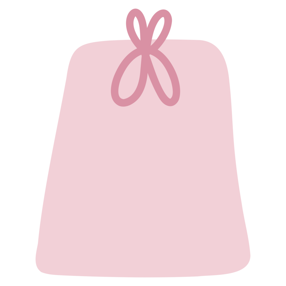 a pink bag with a bow png