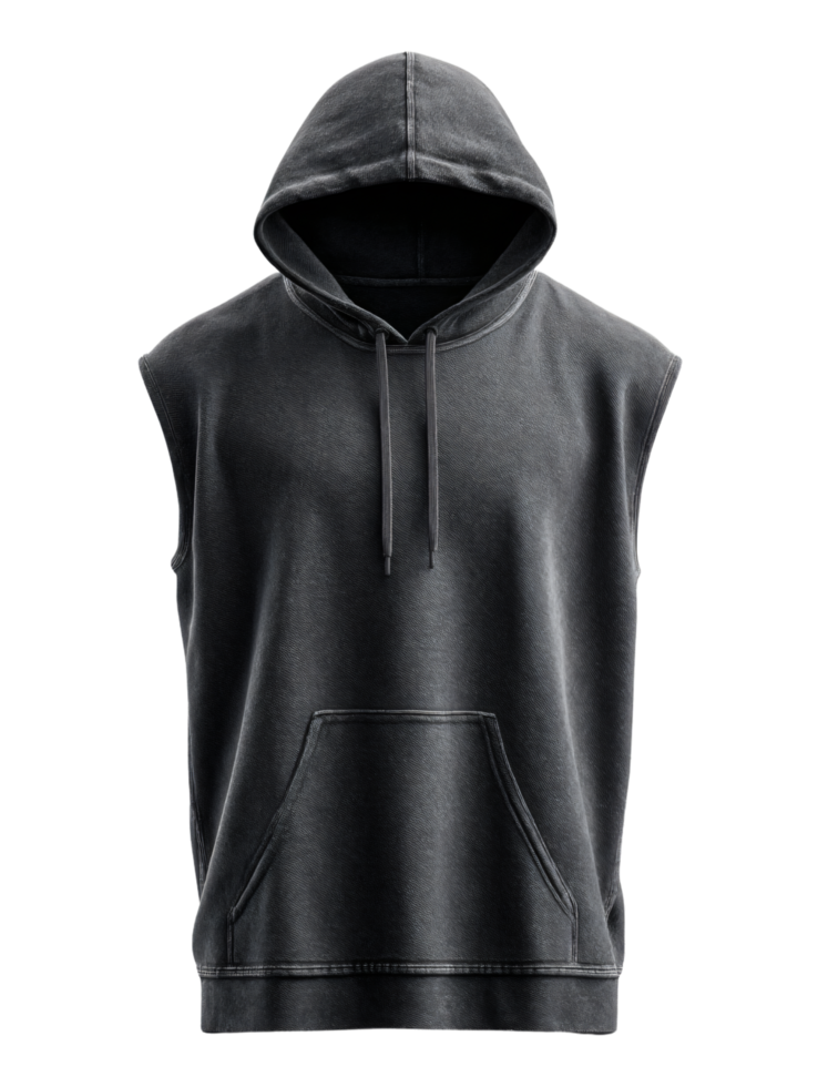 Sleeveless Hoodie PNGs for Free Download