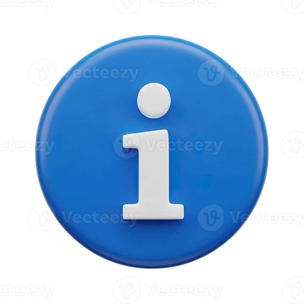 Blue circular information icon with a white letter i for providing details help guidance support or general info commonly used in user interfaces websites and applications for users png