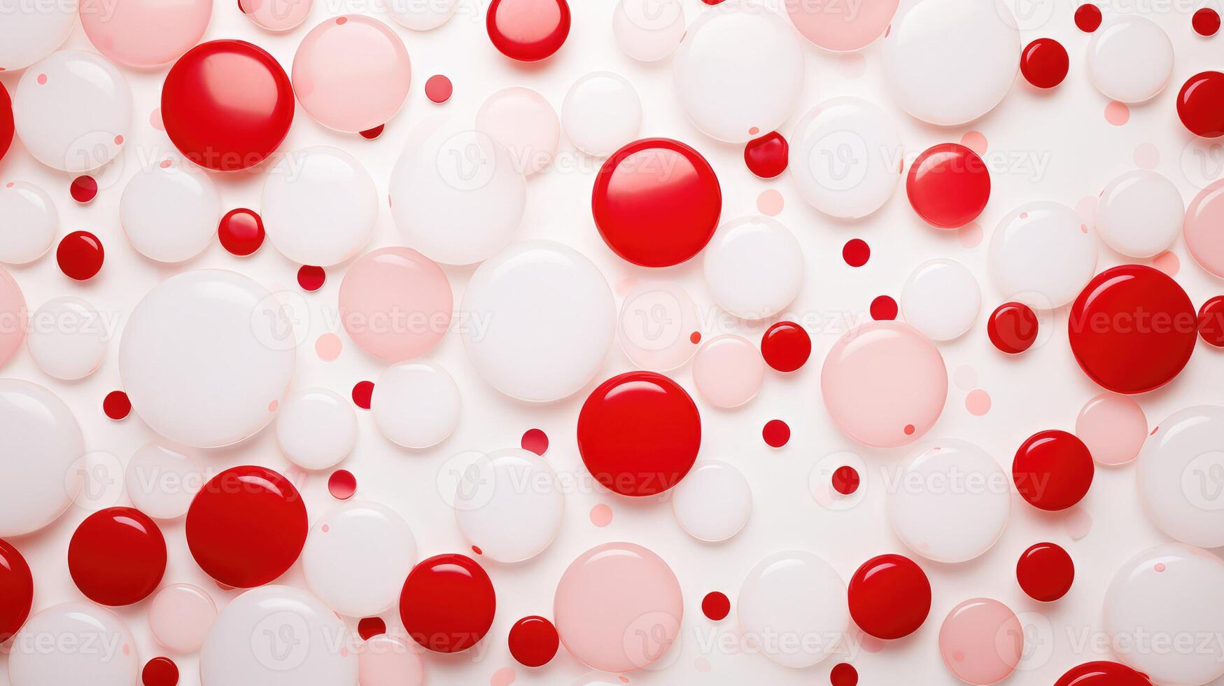 whimsical red and white background photo