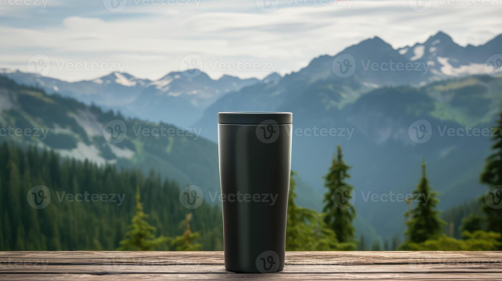 double travel coffee mug photo