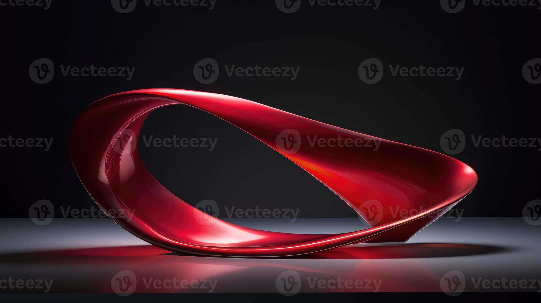 dynamic red metal gradient photo