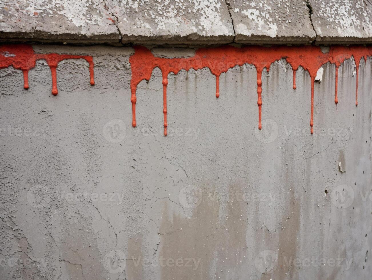 Expressive Spray Paint Art on Concrete Wall photo