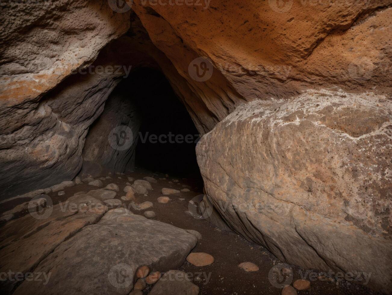Cave Wall Details in a Subterranean Setting photo
