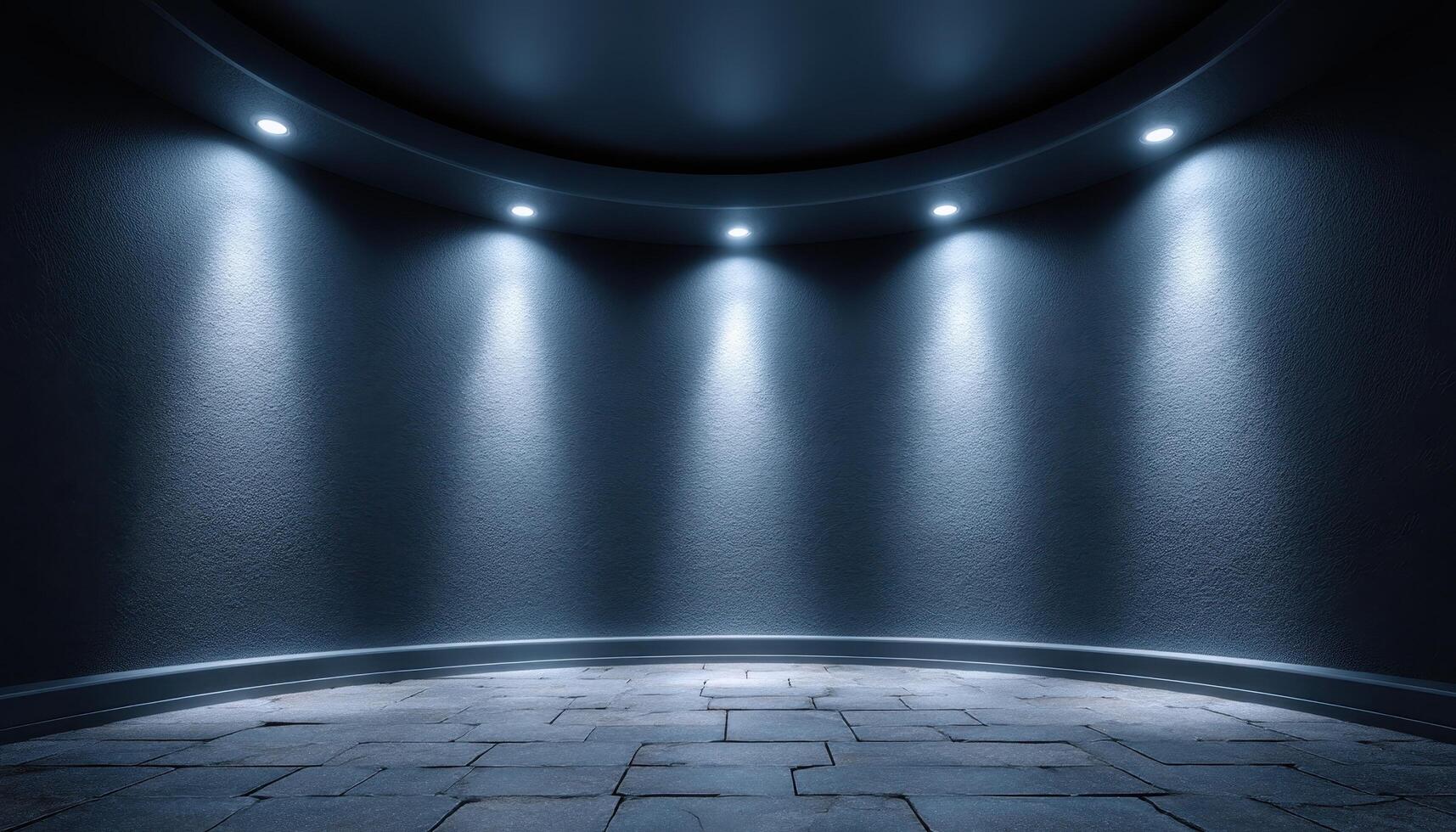 Soft glowing black matte textures in a small entrance modern interior design minimalist space photo