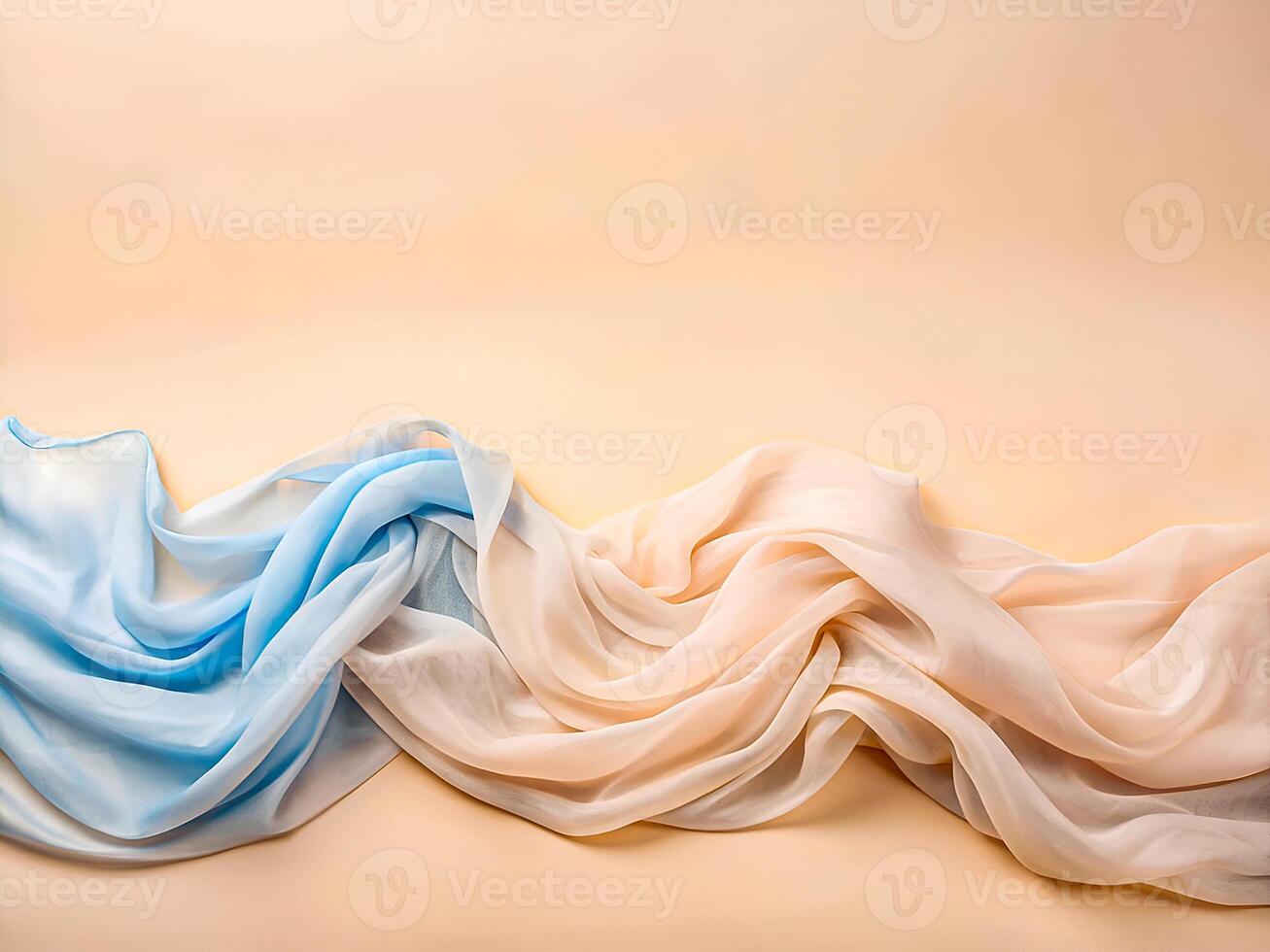 Elegant Drapery, Soft Pastel Textures photo