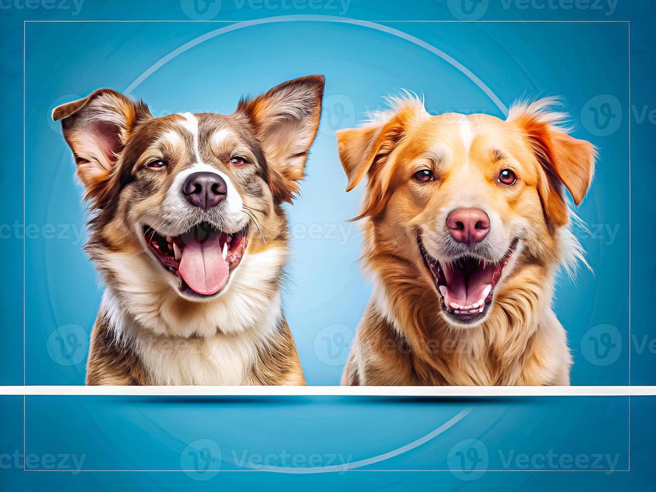 Joyful Companions. Happy Dogs with Bright Smiles photo