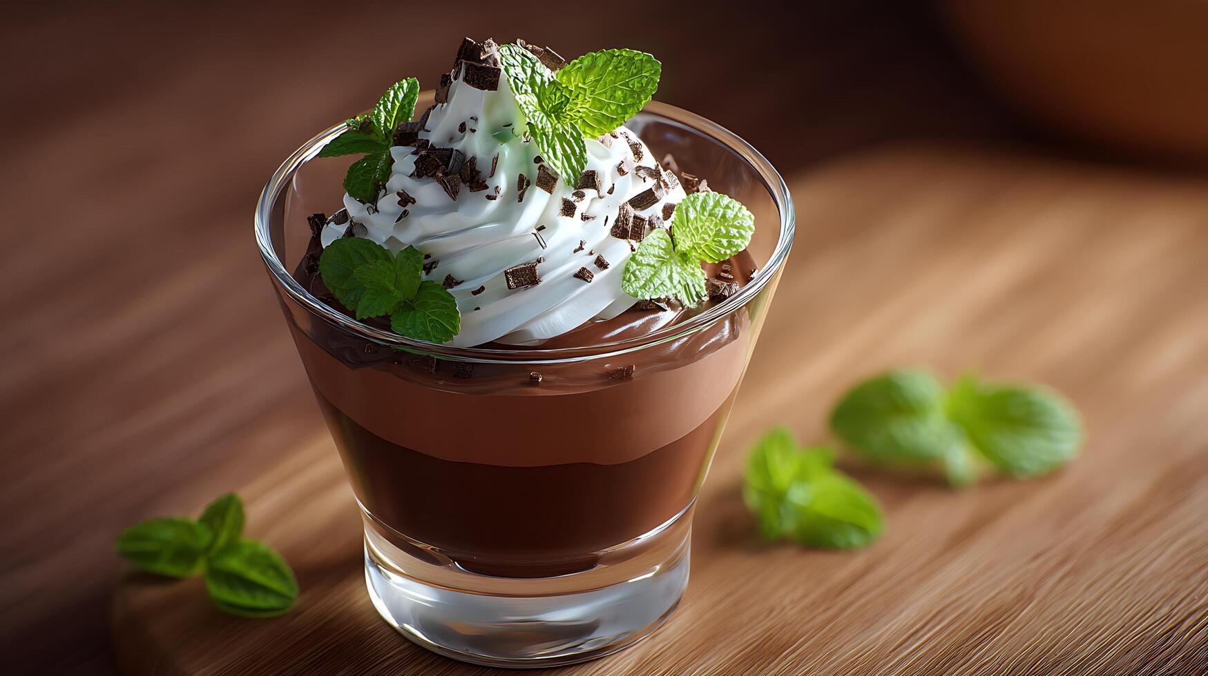 Decadent Sweet Treat Photographed in High-Resolution Studio Light photo