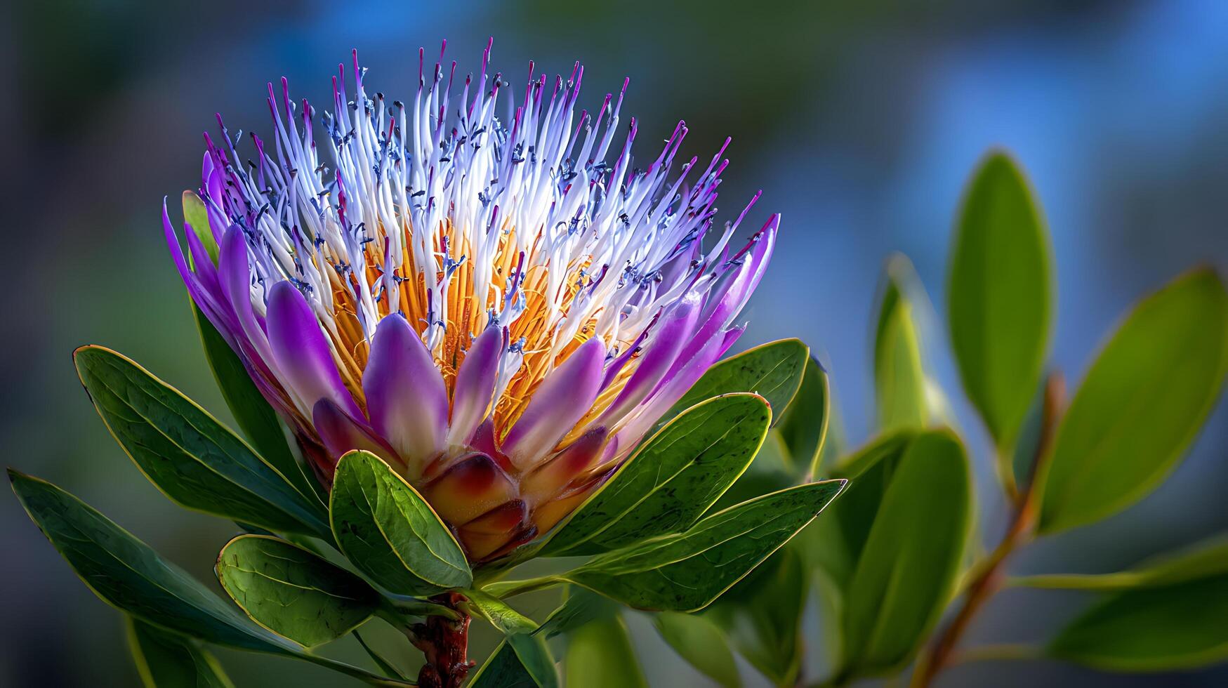 Crystal Clear Petal Patterns Revealed in Sunlit Garden CloseUp photo