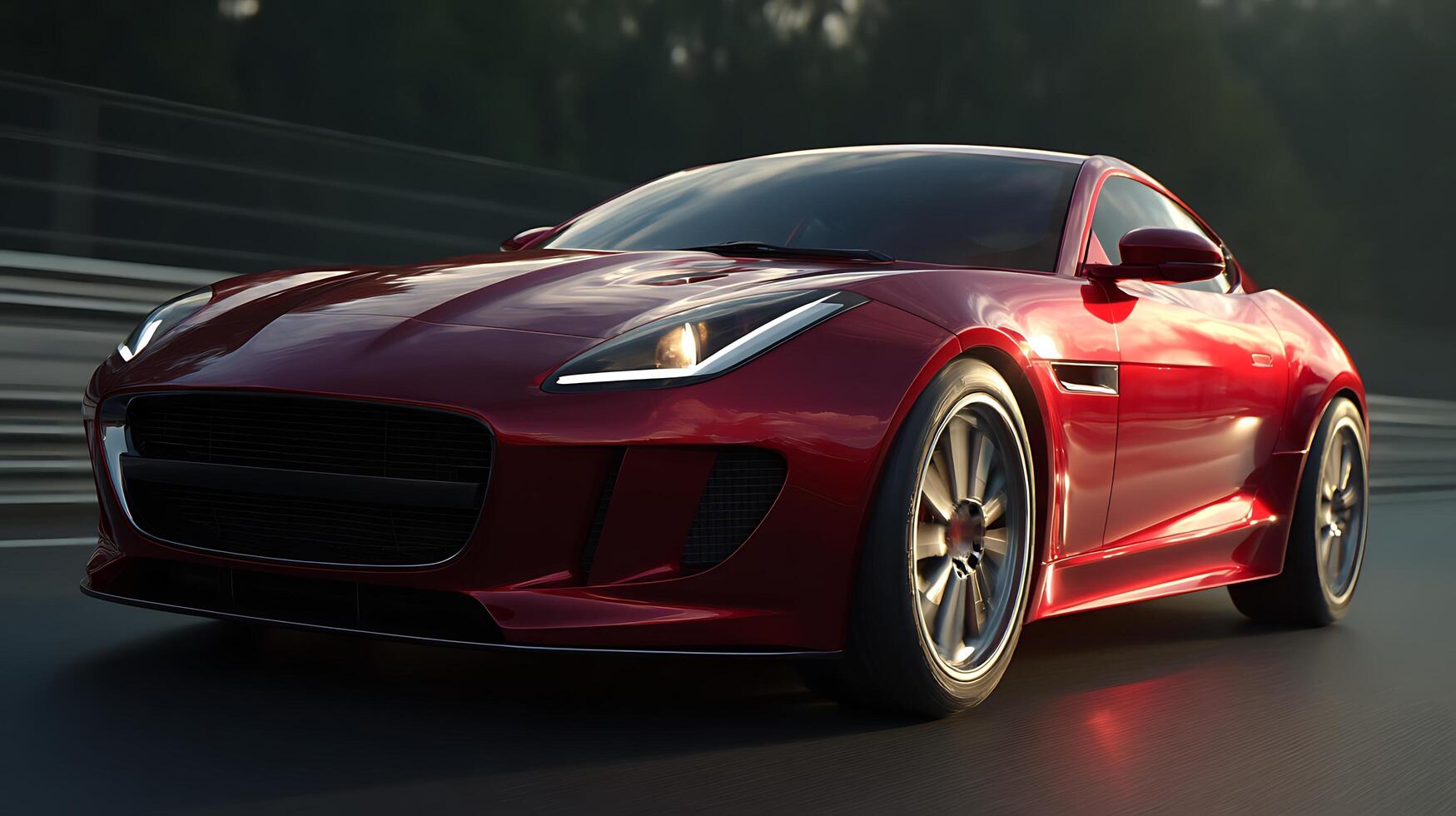 Original Modern Car Captured With Natural Light Outdoors photo