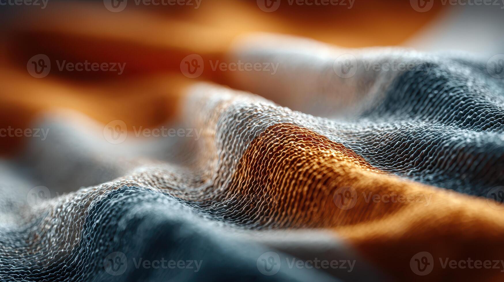 Textile pattern showcasing vibrant colors and intricate textures captured in soft lighting photo