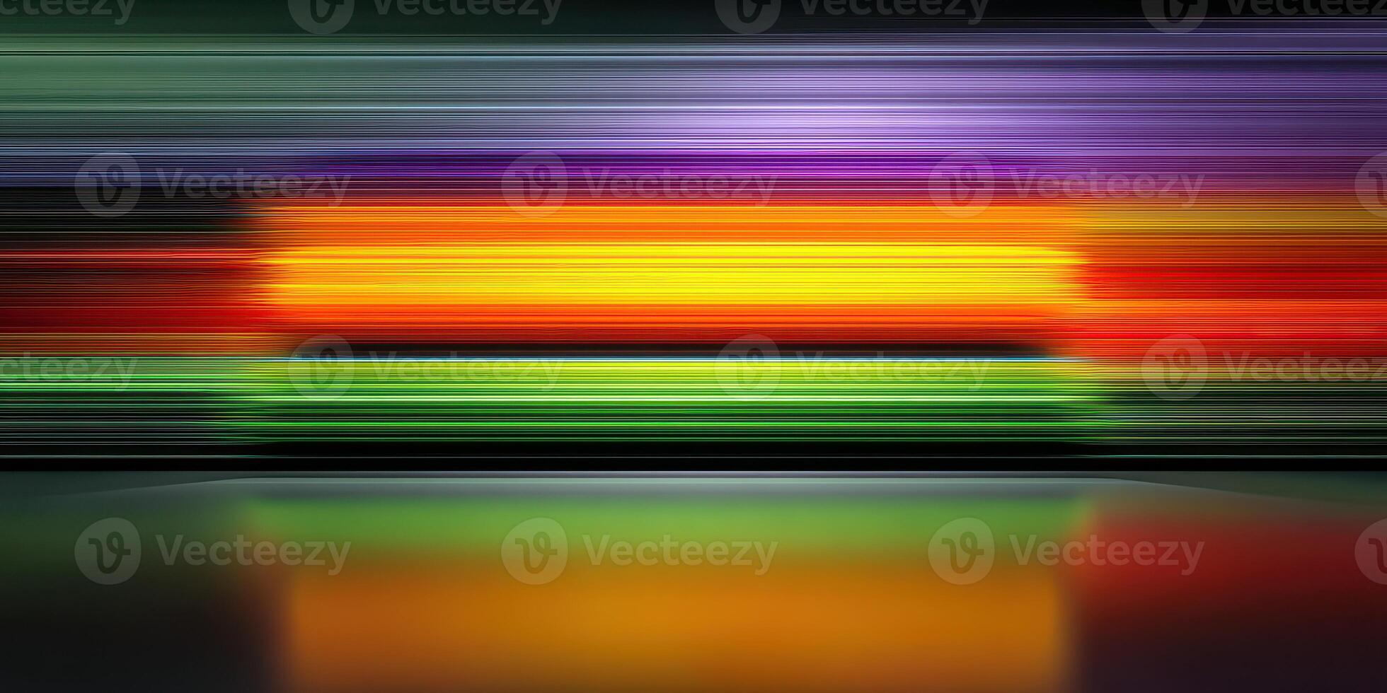 Vibrant abstract lines representing movement and energy in a colorful display photo