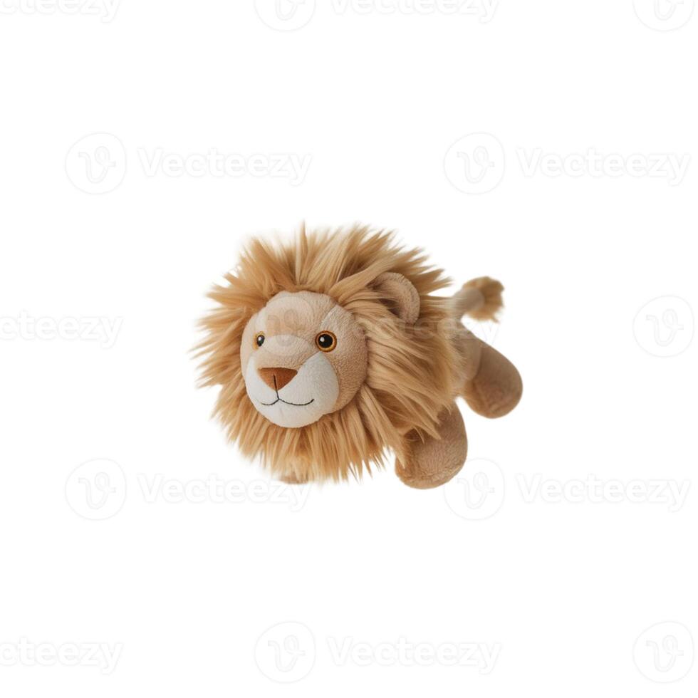 lion doll with white background. this can be used as graphic design photo