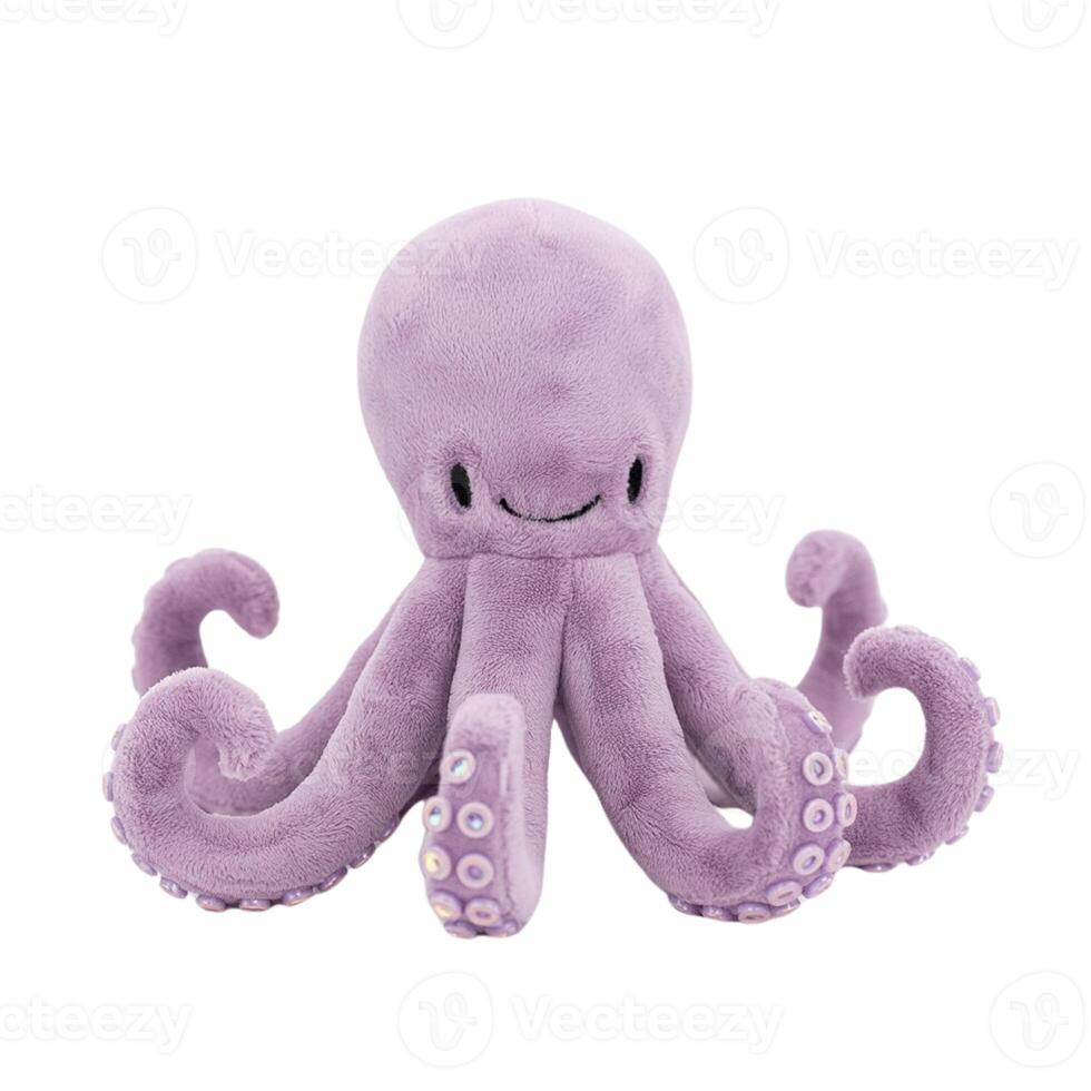 Charming Octopus Plushie, A Cute and Cuddly Design for Your Creative Projects photo