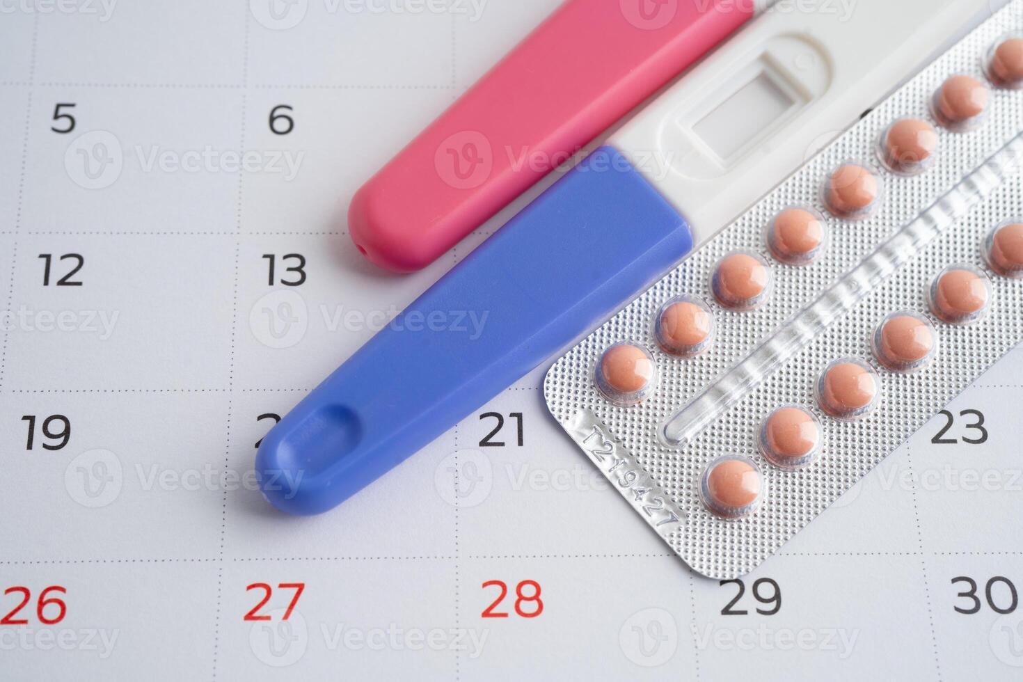 Pregnancy test for female of ovulation photo