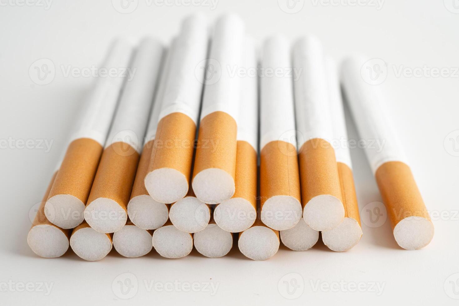 Cigarette, roll tobacco in paper with photo