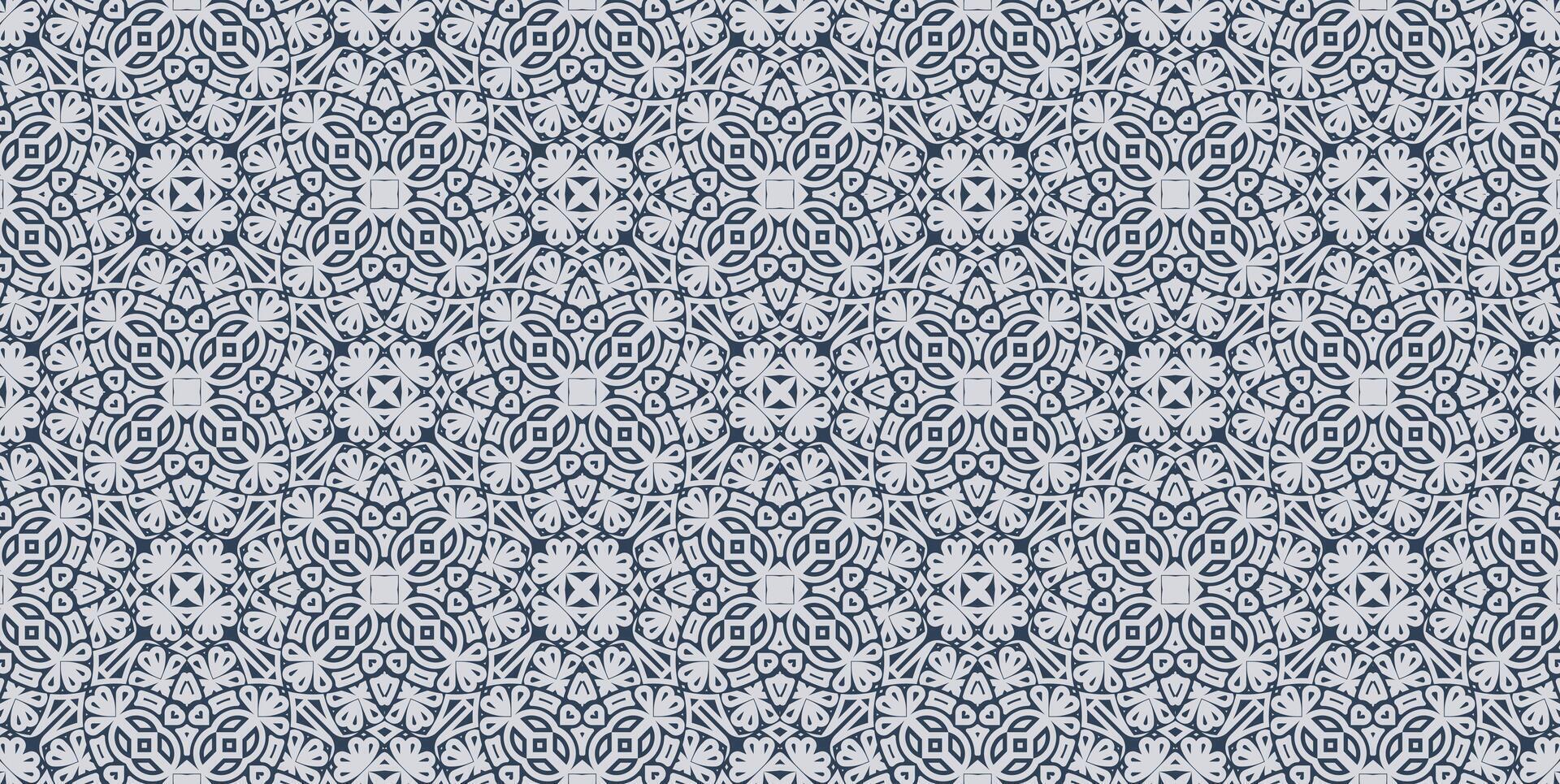Decorative Swirl Floral Ornament Pattern for Textile and Paper vector