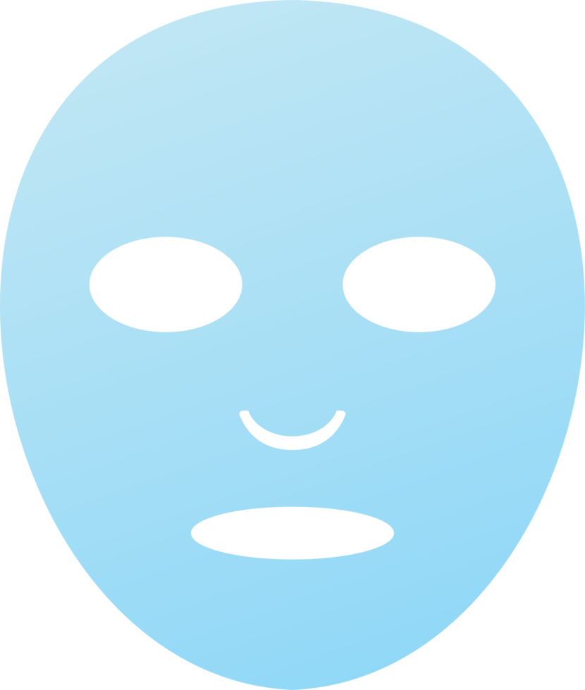Face mask sheet water png
