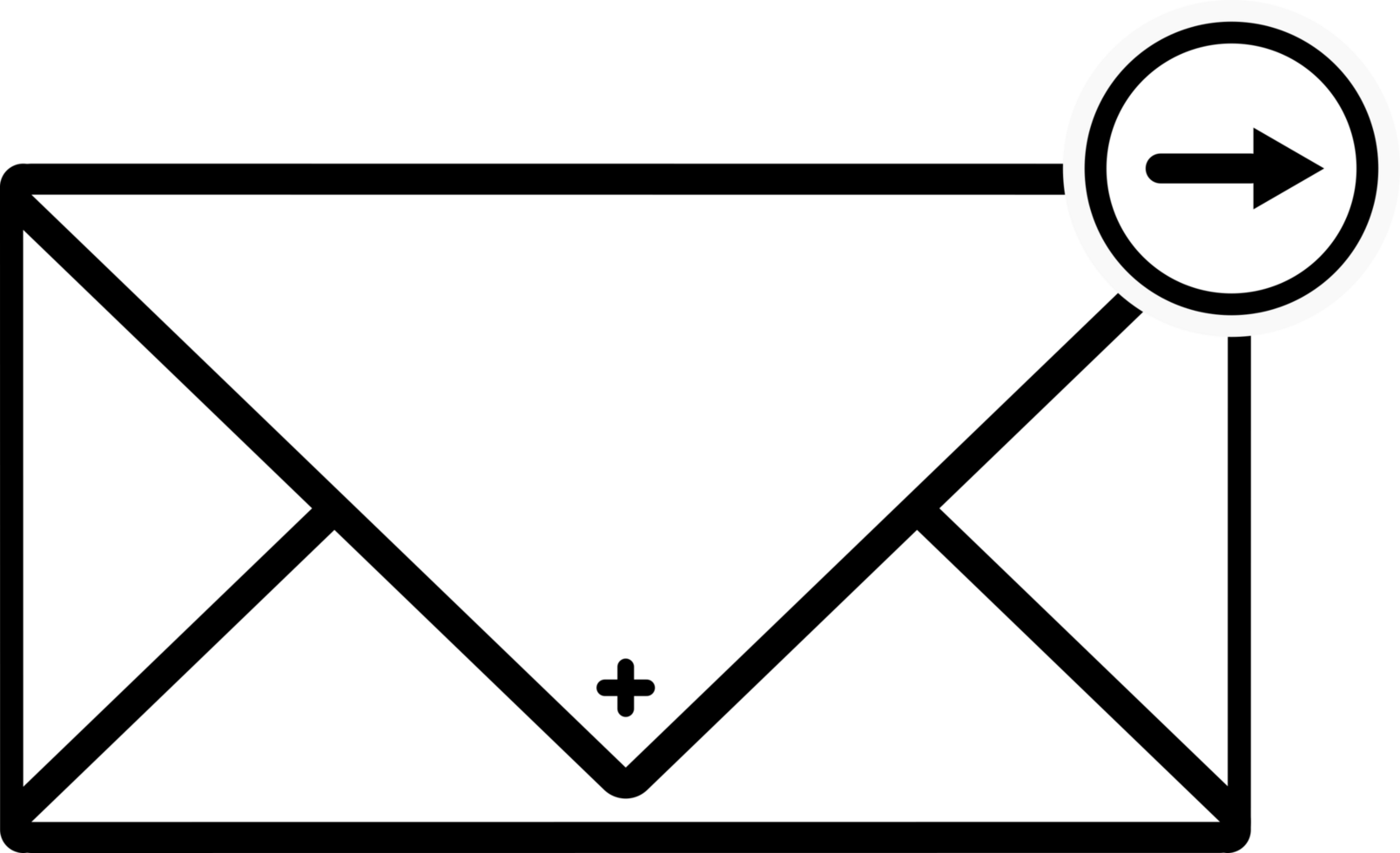 icon mail messagem, outgoing envelope flat style icon png