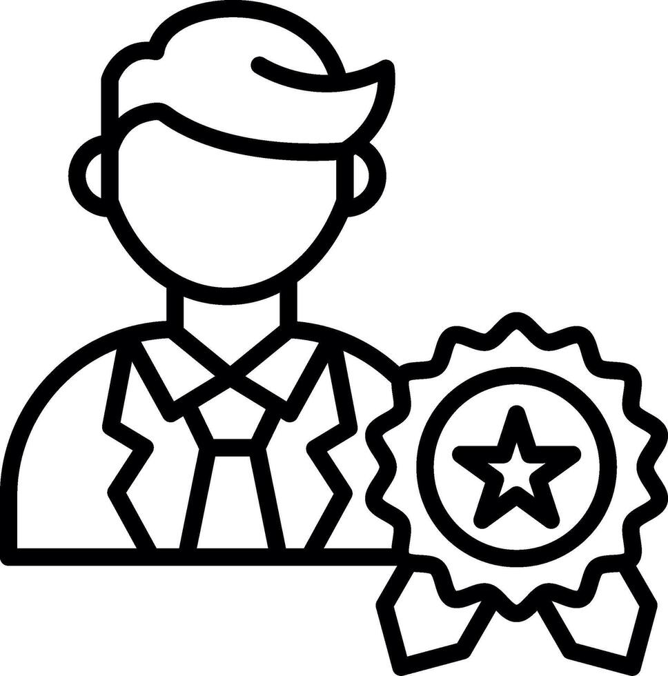 Reward New creative style line icon icons style vector