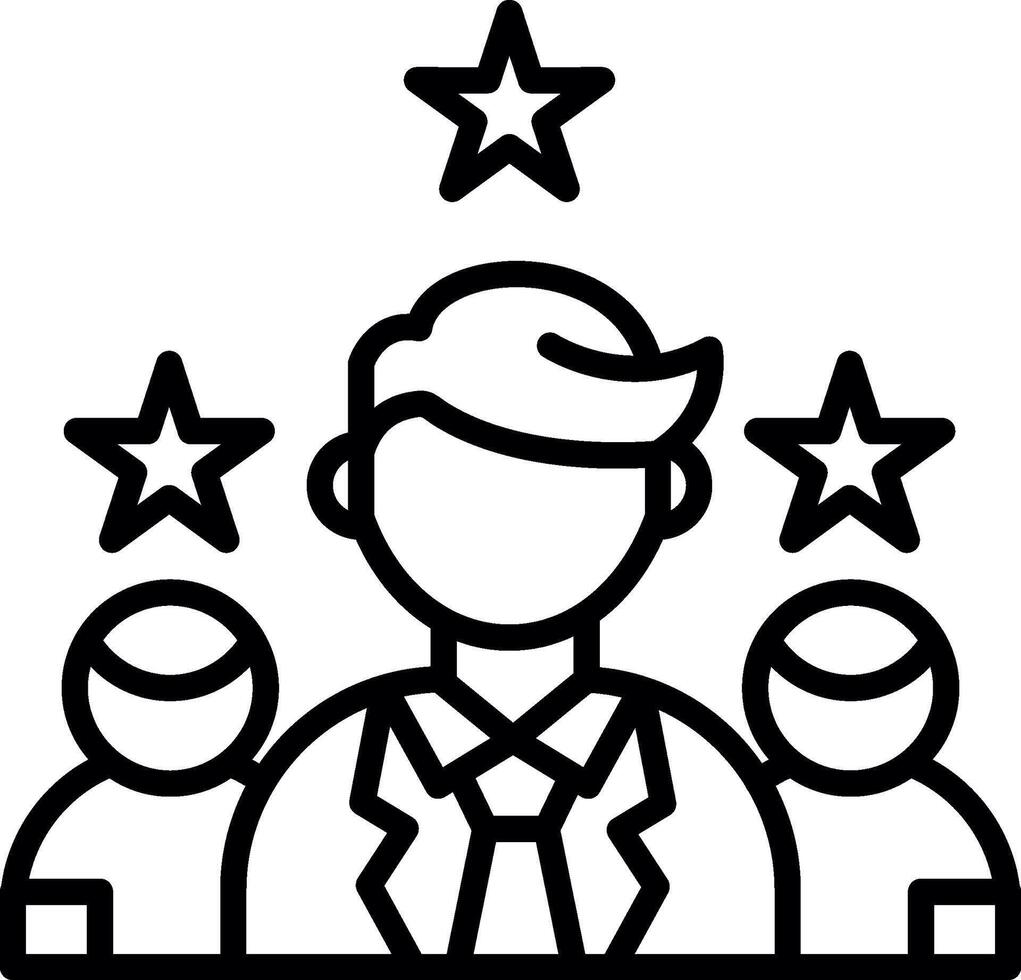 Group New creative style line icon new style vector