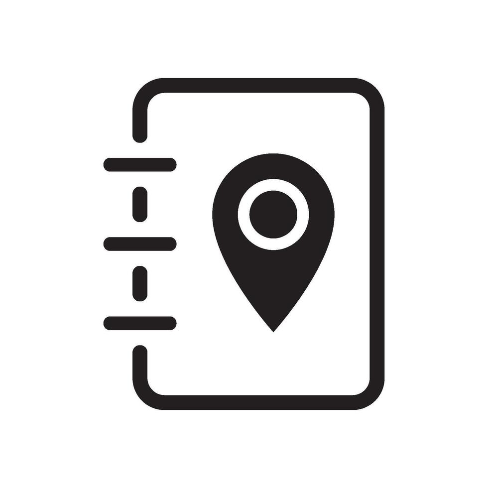 Address Location Icon vector