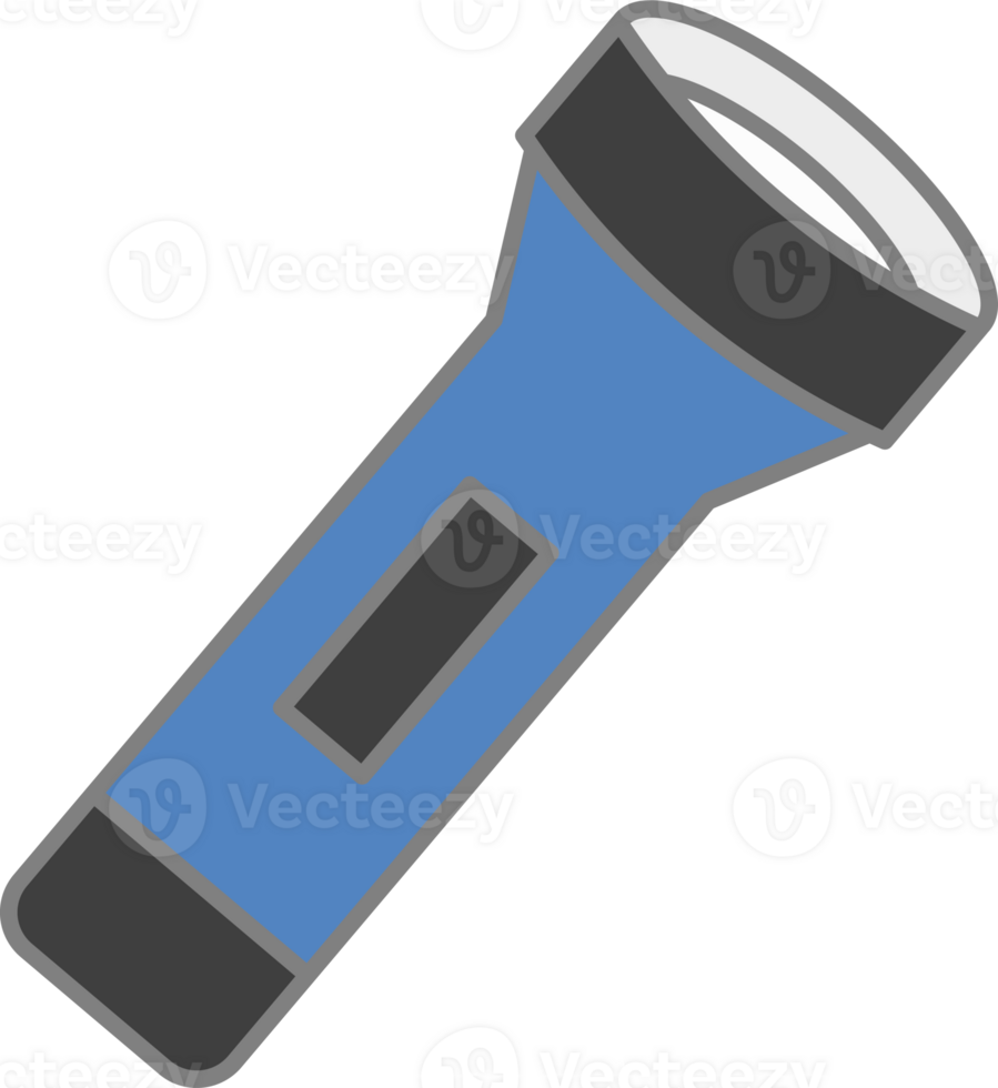 Illustration of an Electric Flashlight png