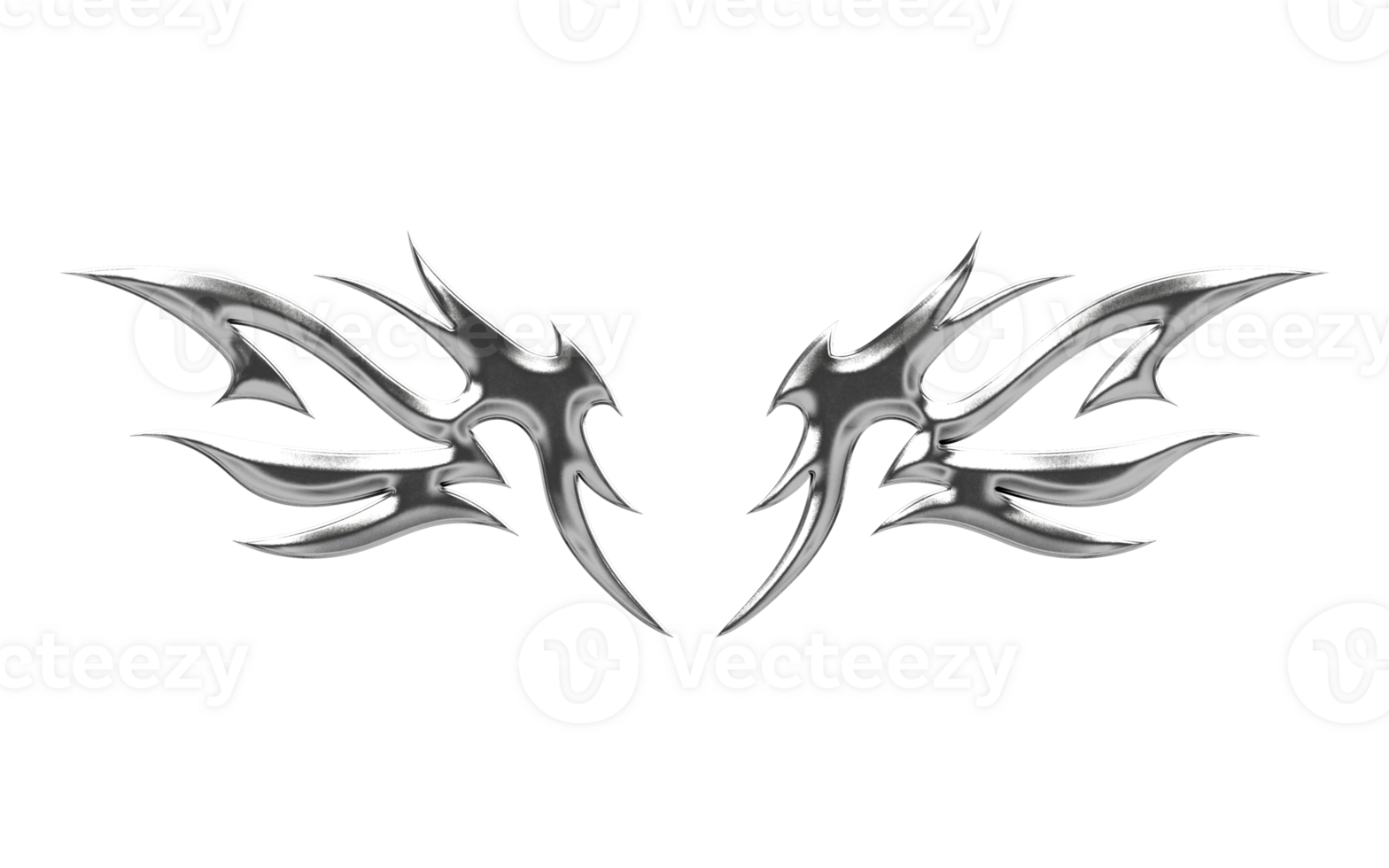 chrome neo tribal design png