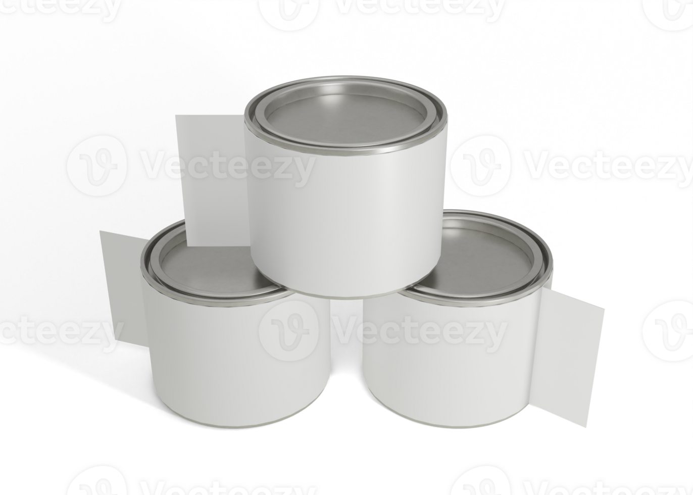 Coffee Can with Top Lid View png