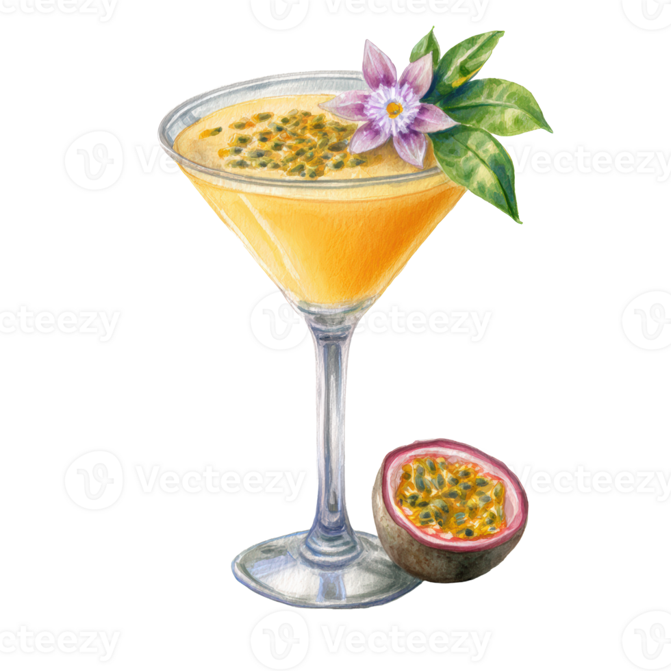 Passion fruit martini png
