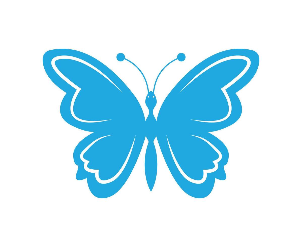 Modern and stylish Butterfly icon vector