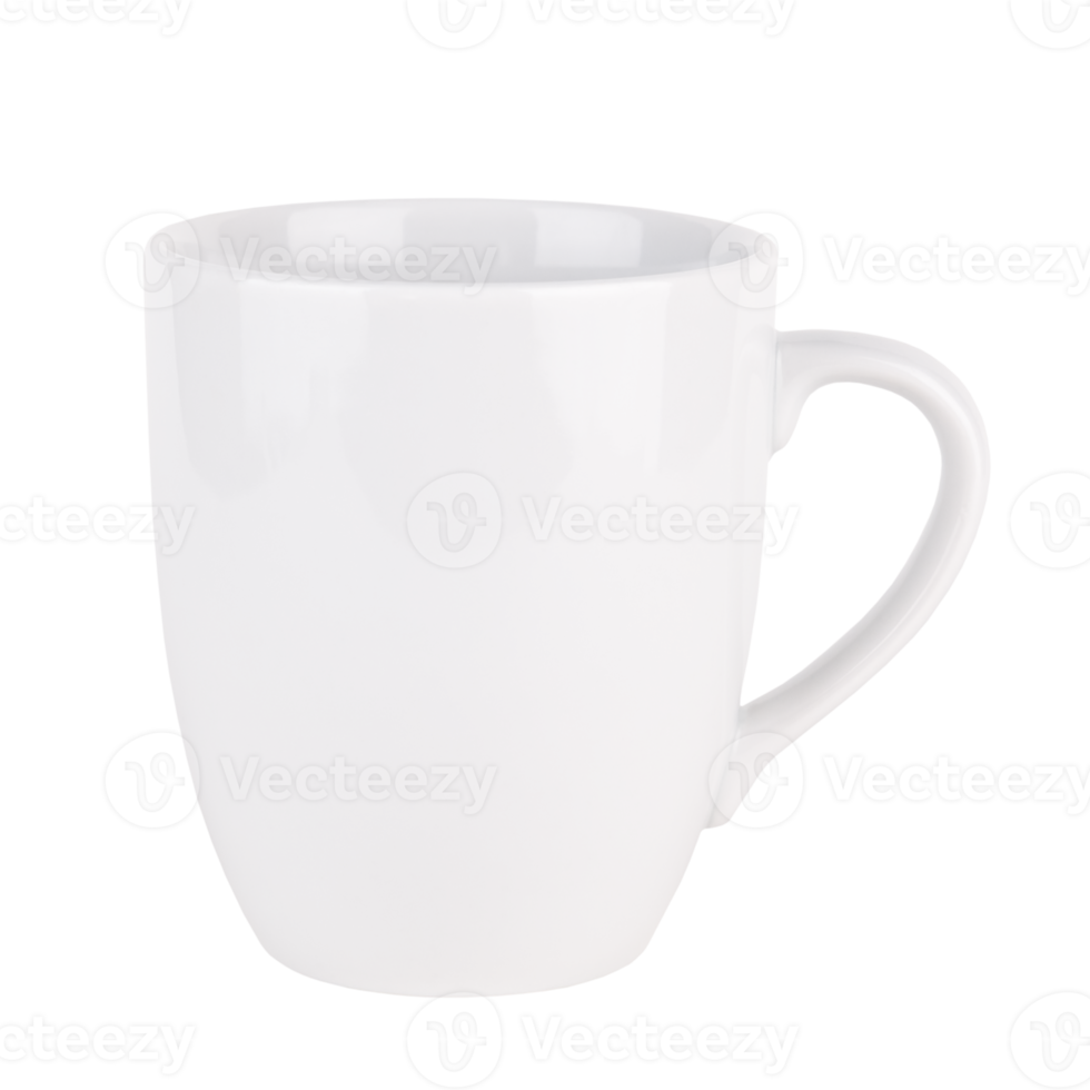 White mug isolated png