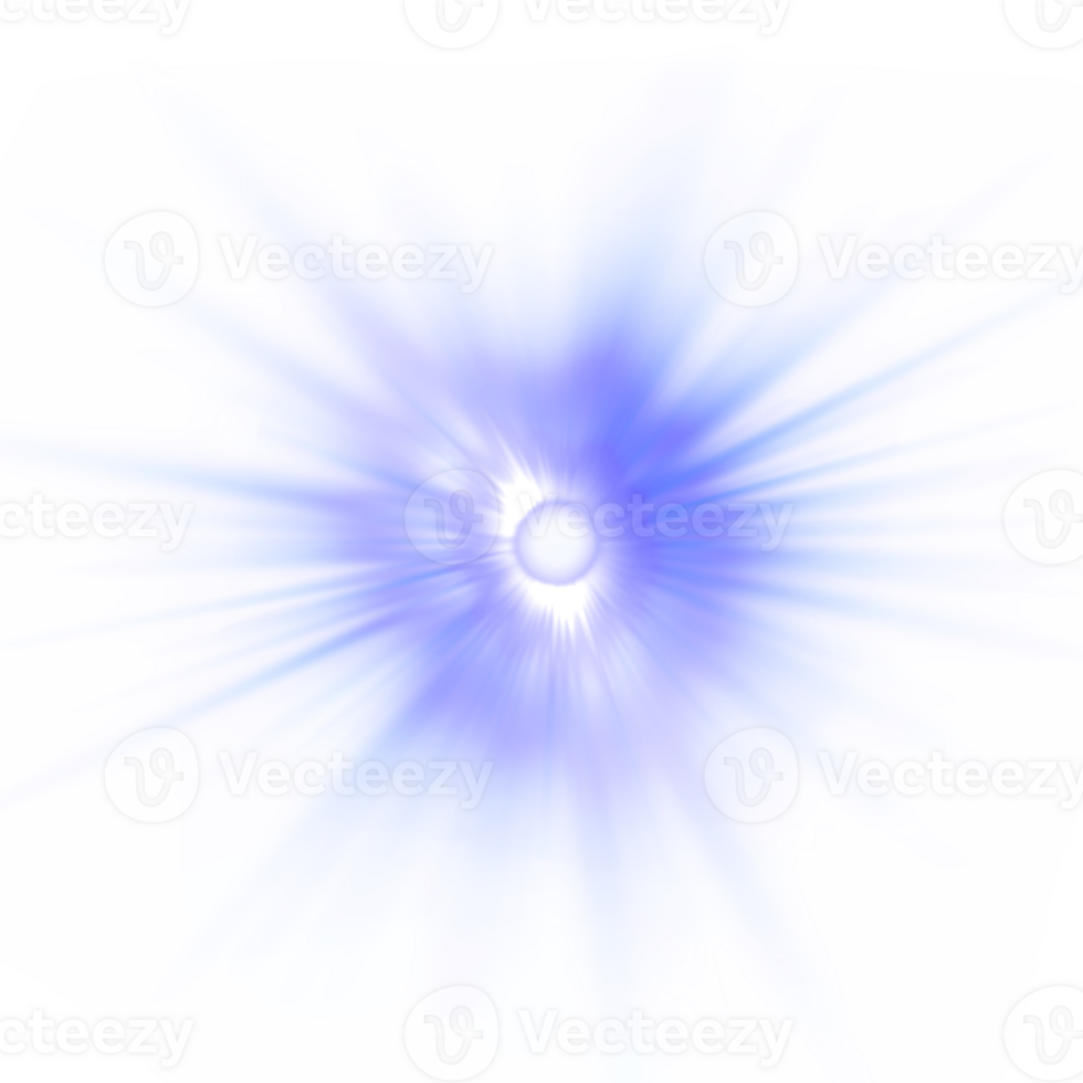 Bright Blue Spark Burst png