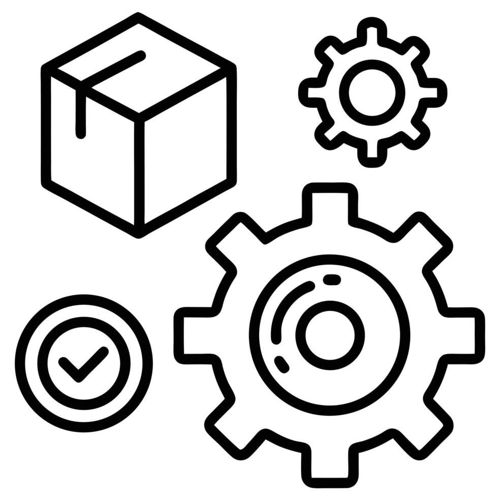 Logistics process optimization and package delivery vector