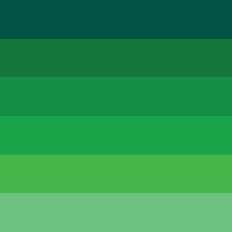 Trendy Modern Green Gradient Stripe Composition vector