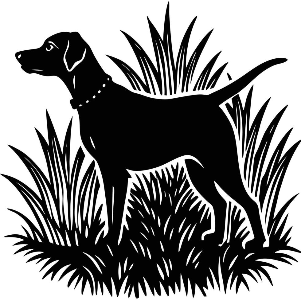 Dog Illustrator Artwork vector
