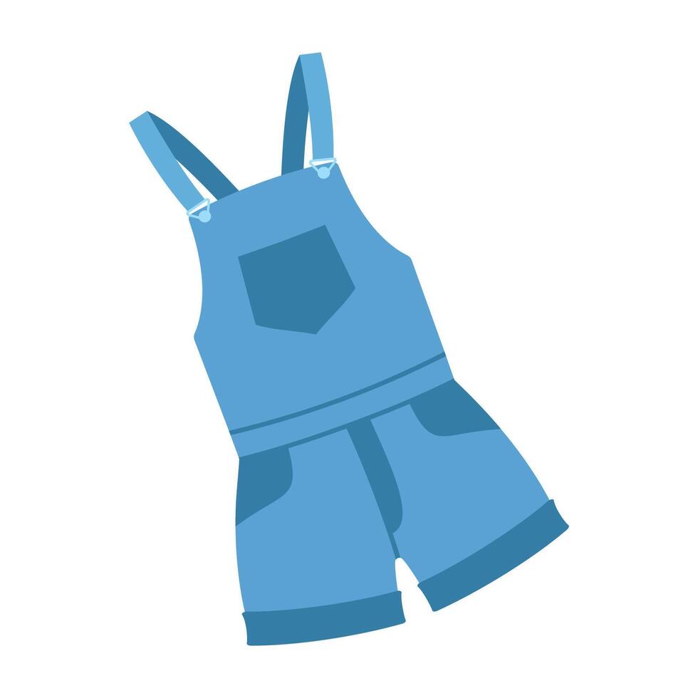 Light summer top, shirt, and casual outfits for warm days. vector