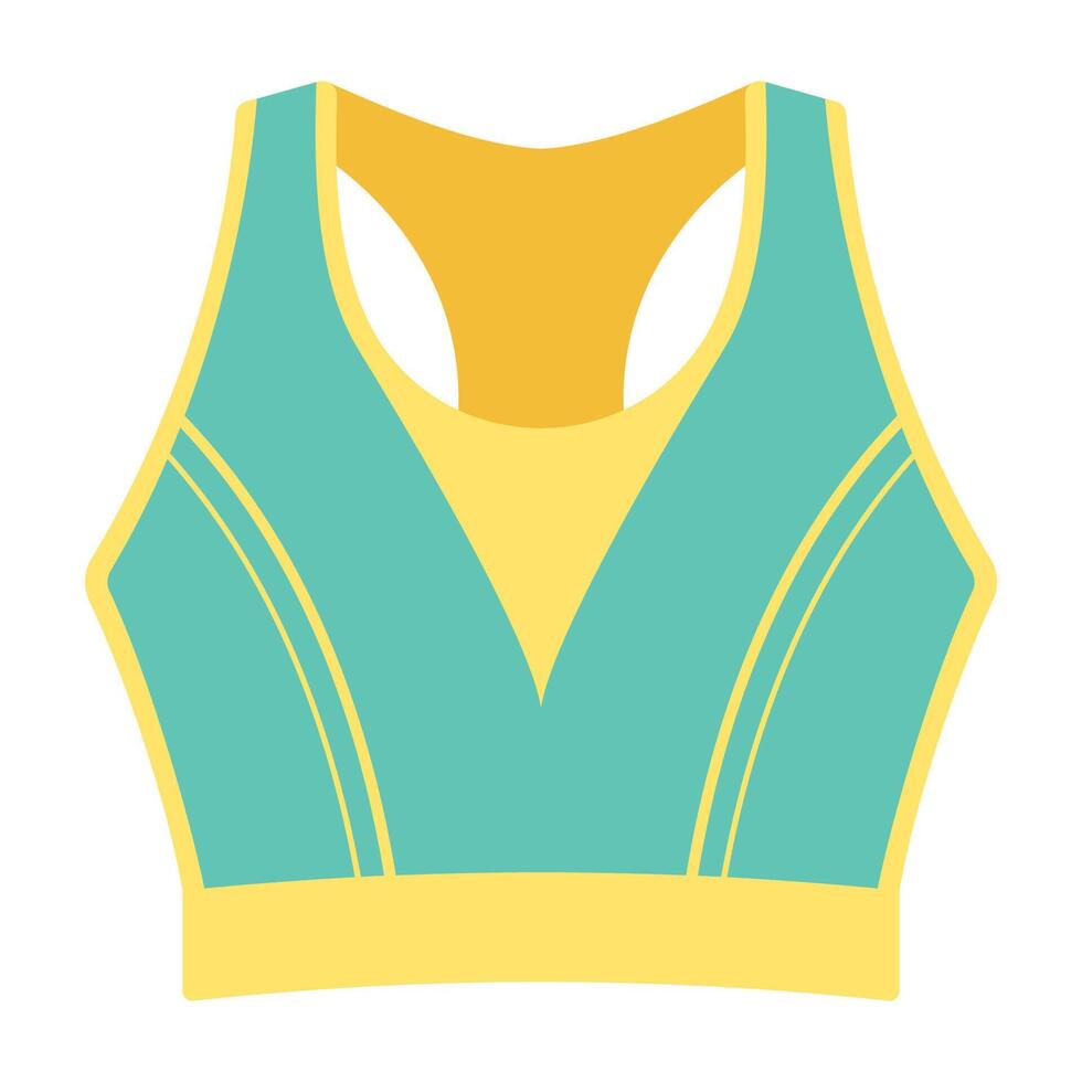 Summer outfits and beachwear with casual shoes and bags vector