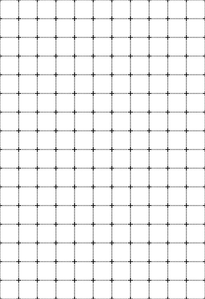 Grid background with lines and dots. Black grid for motion graphic, VFX tracking markers and effects. vector