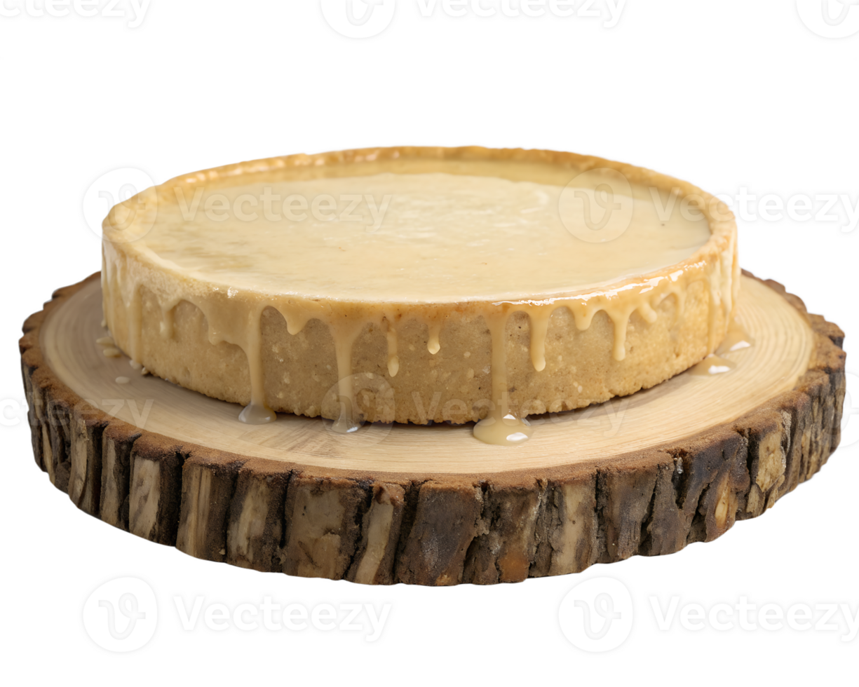 A unique circular platform appearing to be made of semi-melted wax, with uneven, organic drips along the edges, isolated on a transparent background png