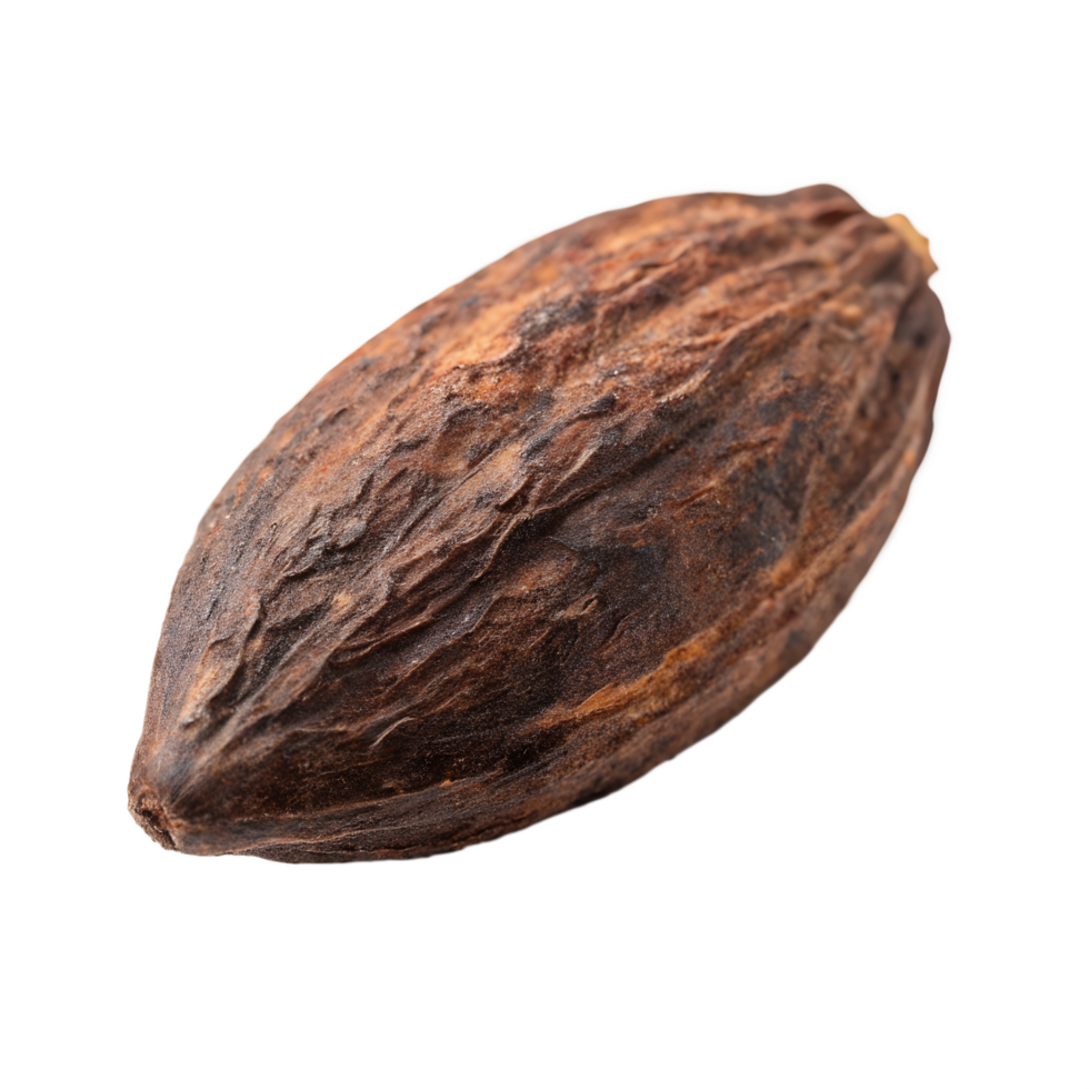 Cocoa nib, isolated on transparent background png