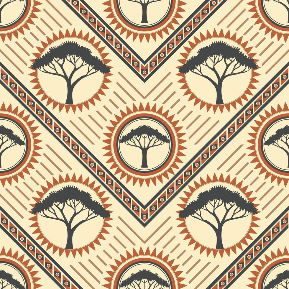 Bohemian pattern art. Geometric ethnic seamless pattern traditional. American, Mexican style. vector