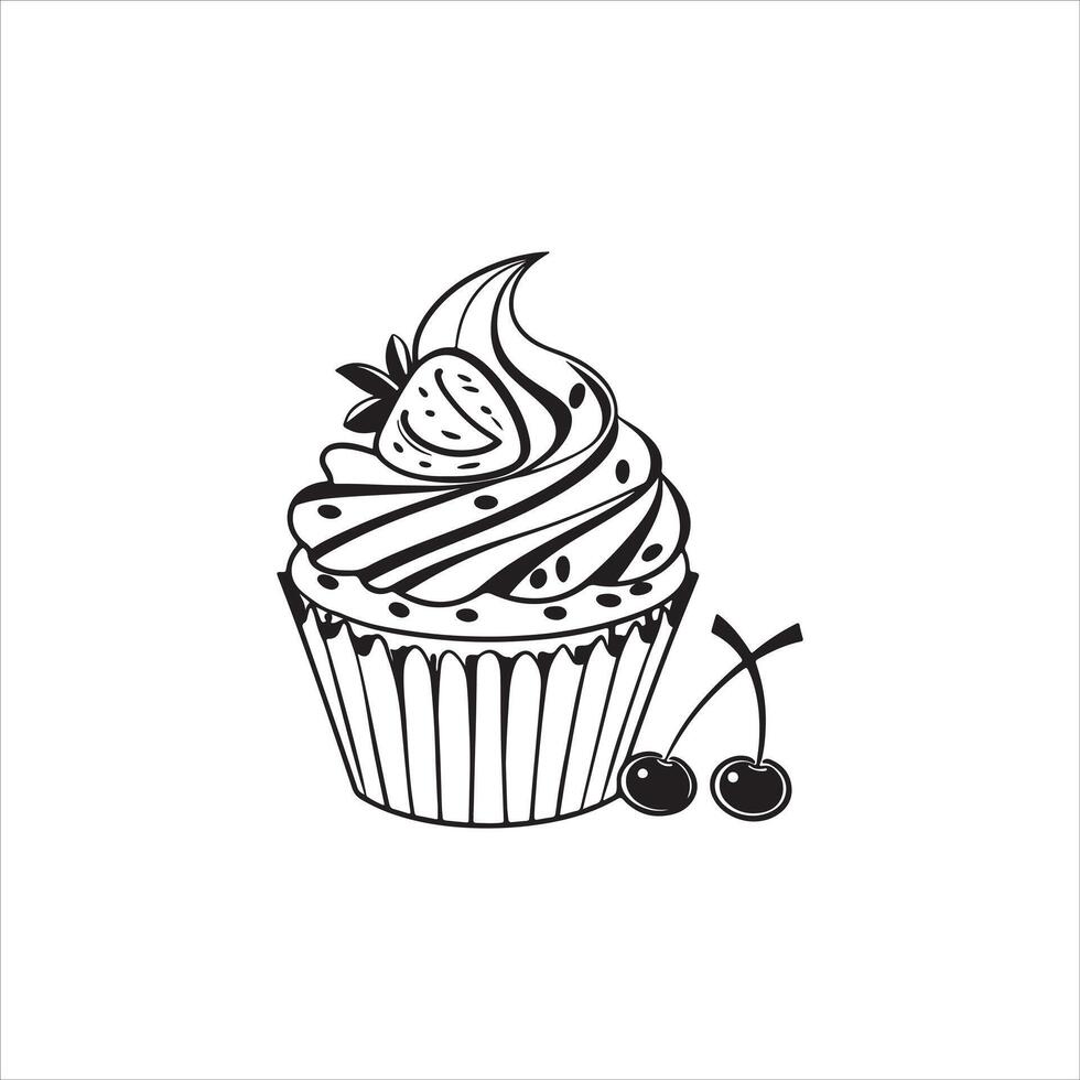 Cupcake Dreams design vector