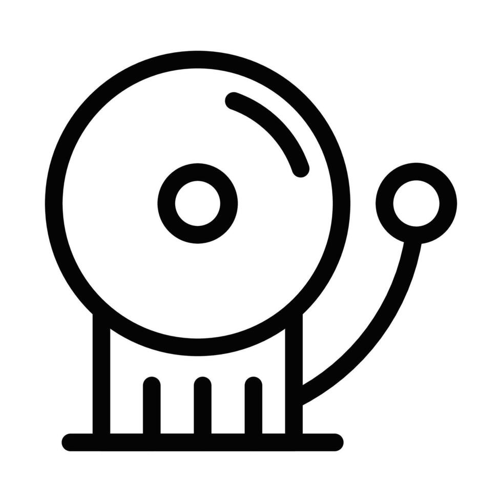 A black and white illustration of a machine vector