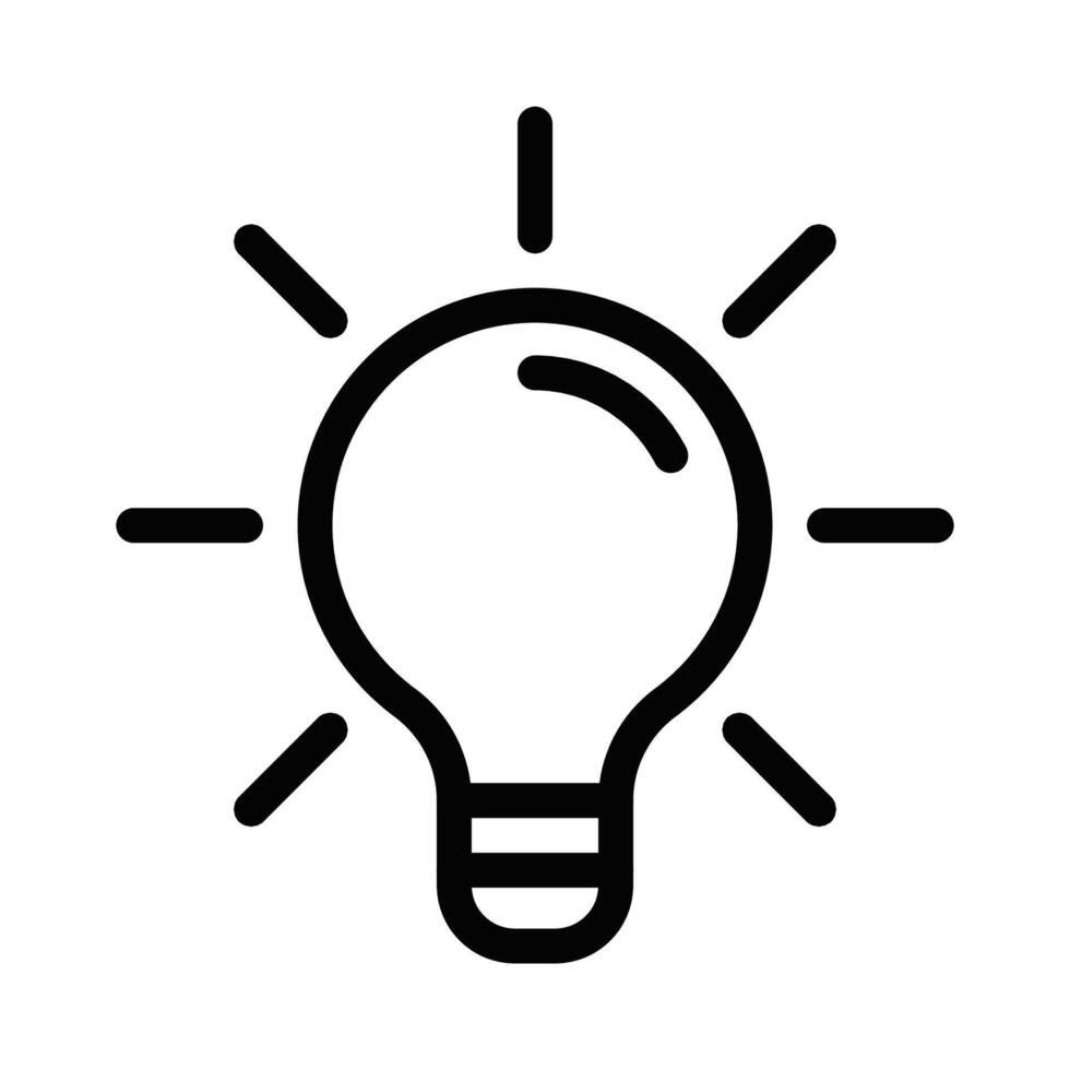 Light bulb icon, light bulb, light bulb, light bulb, light bulb, light bulb, vector