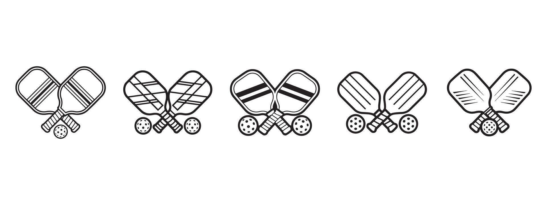 A set of four different types of winged objects vector