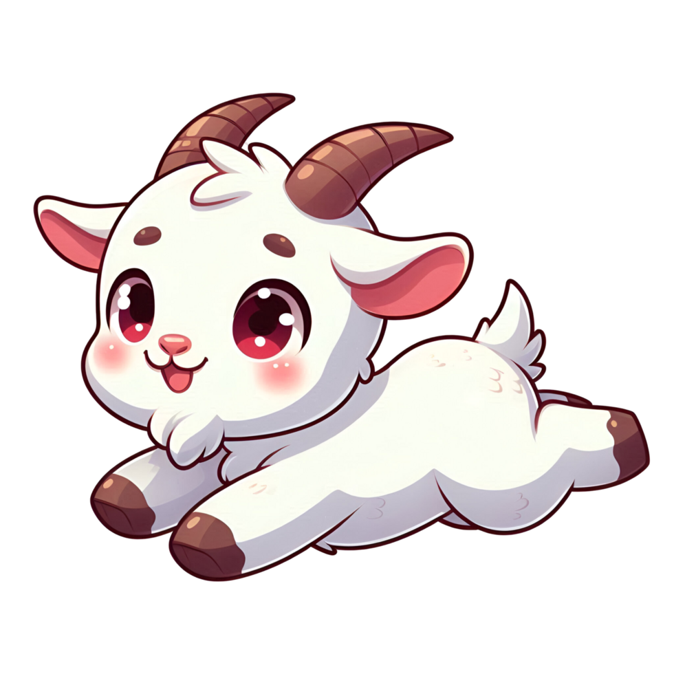 Cartoon Goat Character png