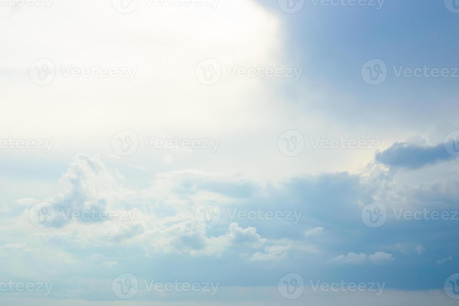 Sky landscape. Beautiful cloudy sky on a cloudy autumn day. photo