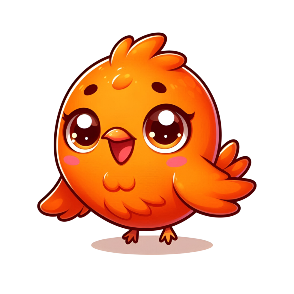 Cute Cartoon Bird png